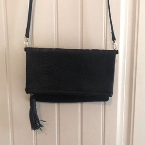 GiGi New York Stella fold-over clutch